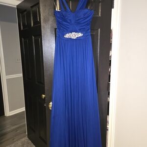 Elegant Blue Evening Gown